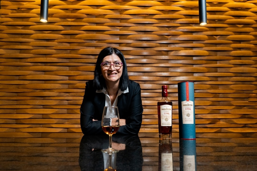 Nancy Duarte è la rum master di Santa Teresa 1796.