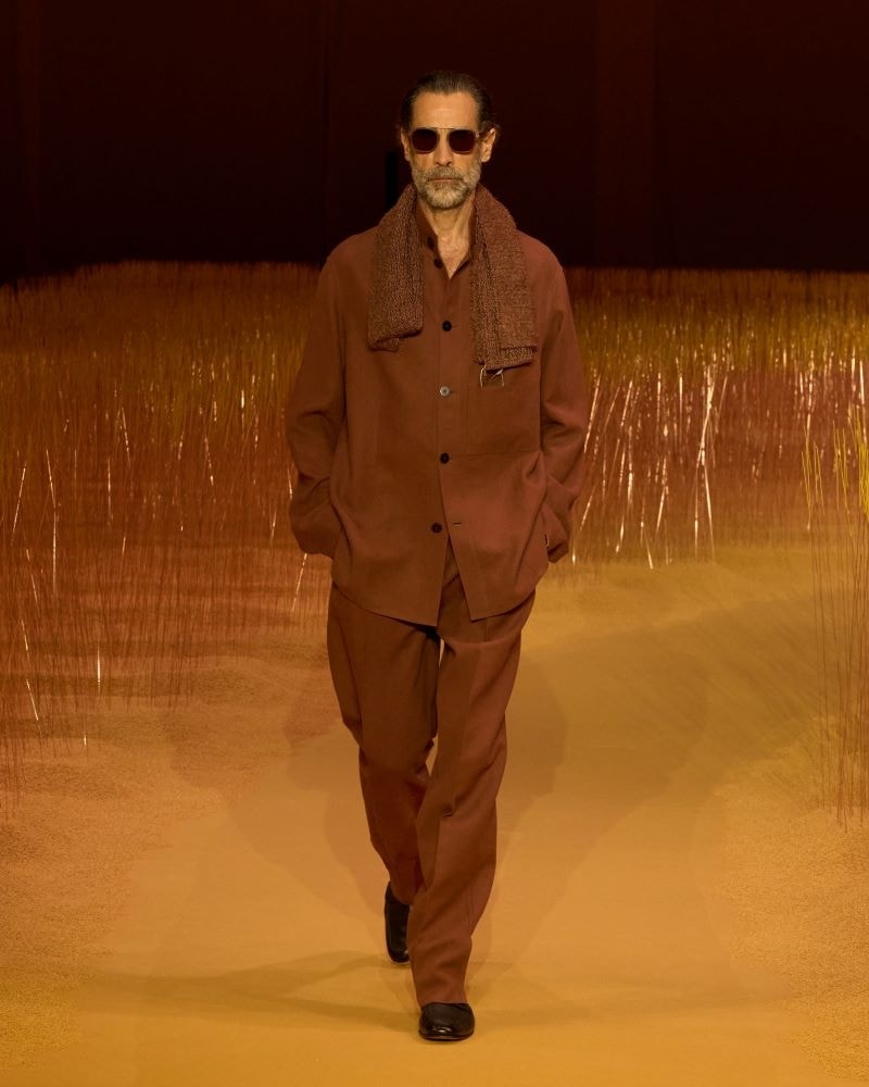 Un look Zegna spring-summer 2025 (courtesy Zegna)