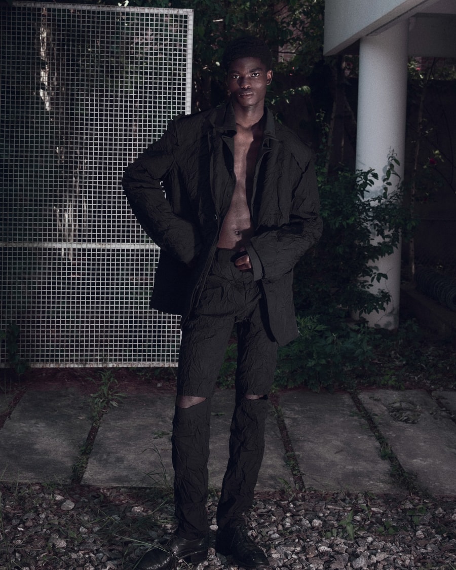 Un look Carnet-archive spring-summer 2025 (courtesy Carnet-archive)