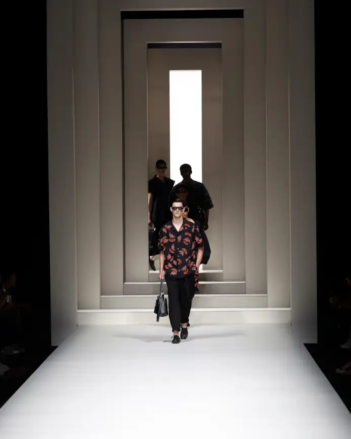 Il finale della sfilata Dolce&Gabbana spring-summer 2025 (courtesy Dolce&Gabbana)