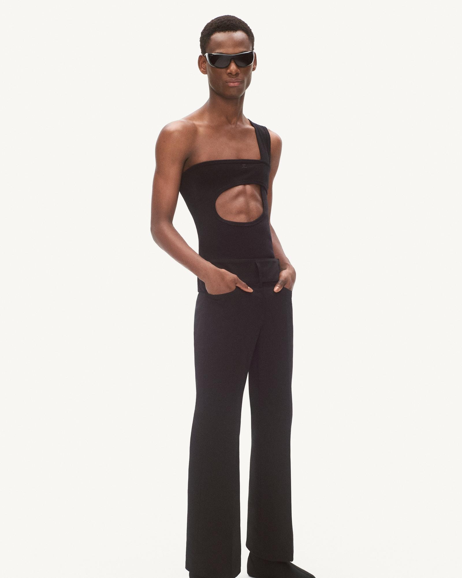 Un look Courrèges spring-summer 2025 (courtesy Courrèges)