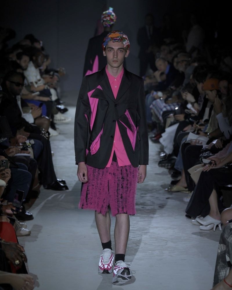 Un look Comme des garçons spring-summer 2025