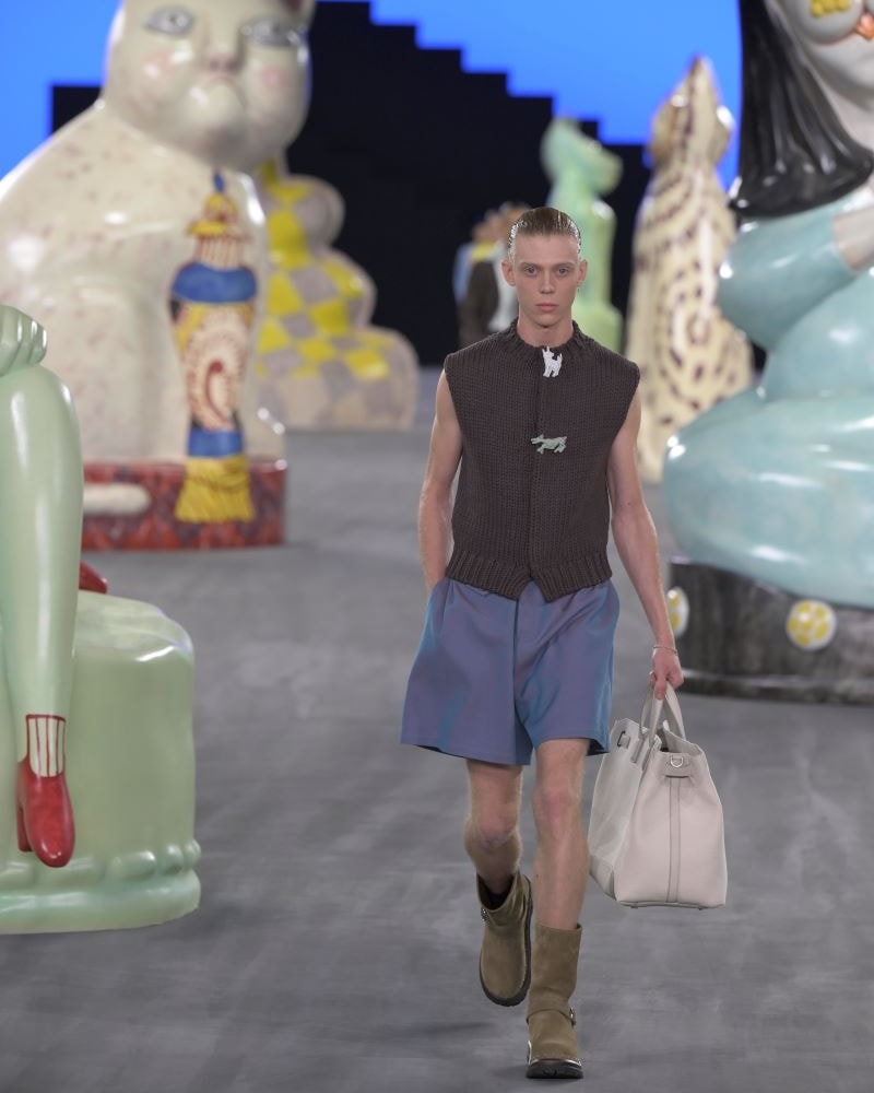 Un look Dior spring-summer 2025 (courtesy Dior)
