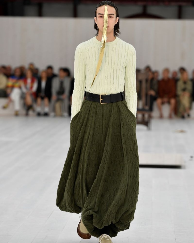 Il guardaroba ad arte di Loewe