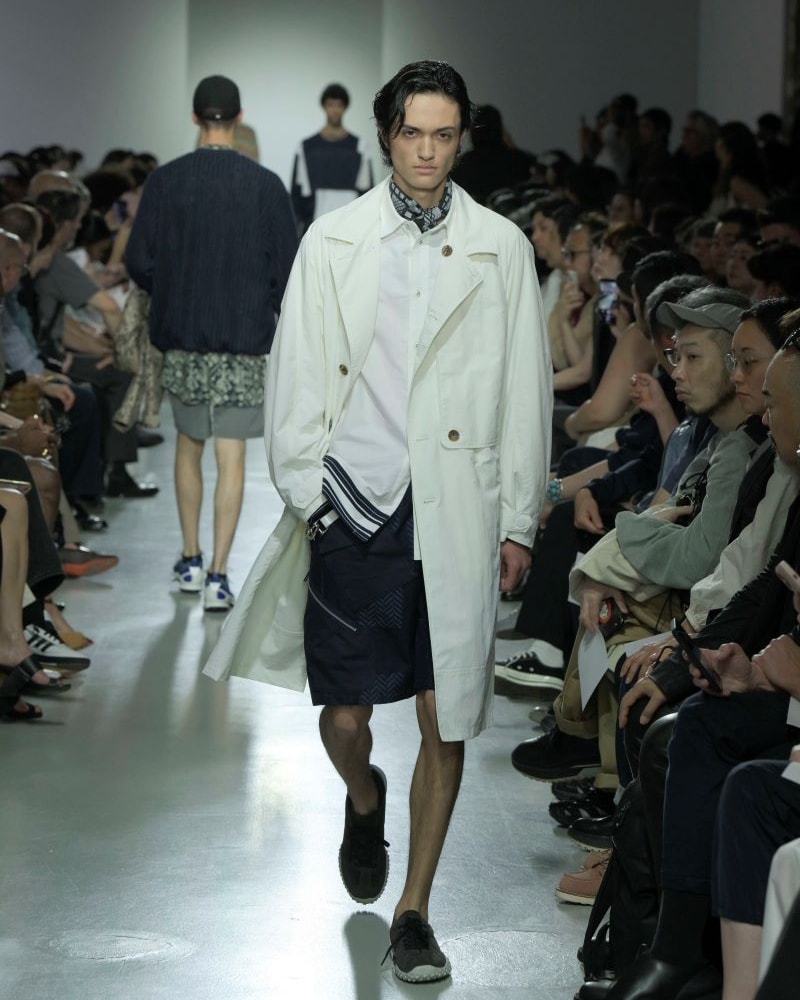 White mountaineering en route