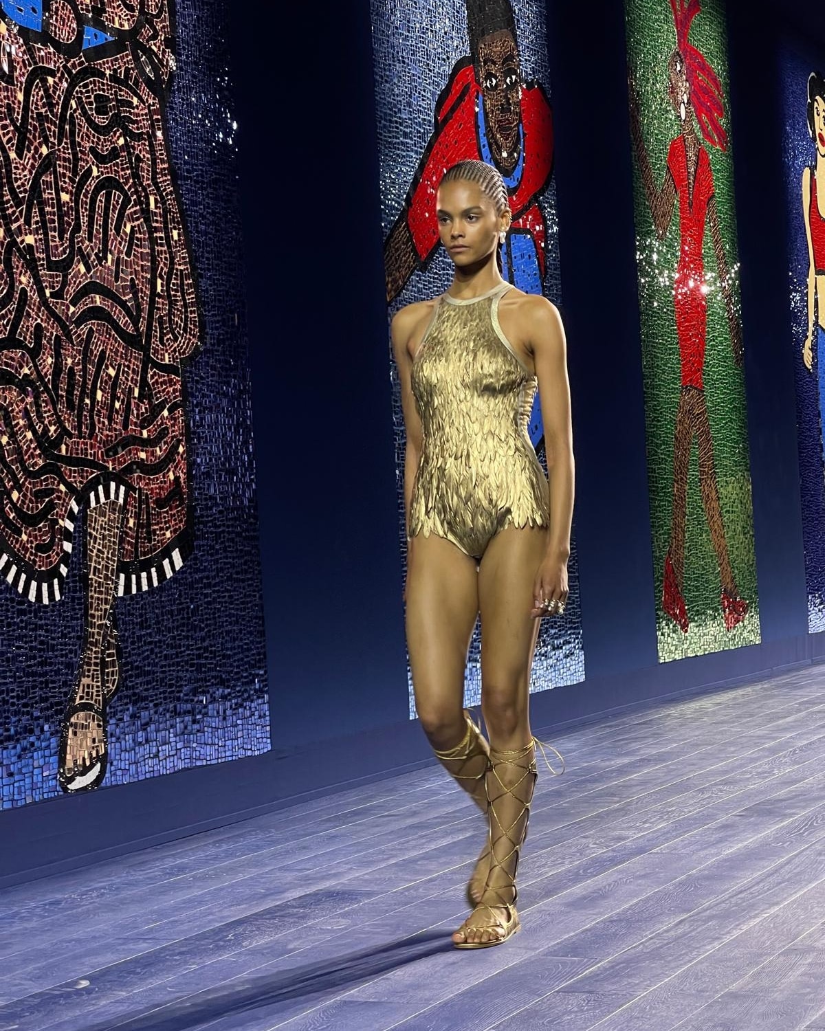Un look Dior haute couture fall-winter 2025
