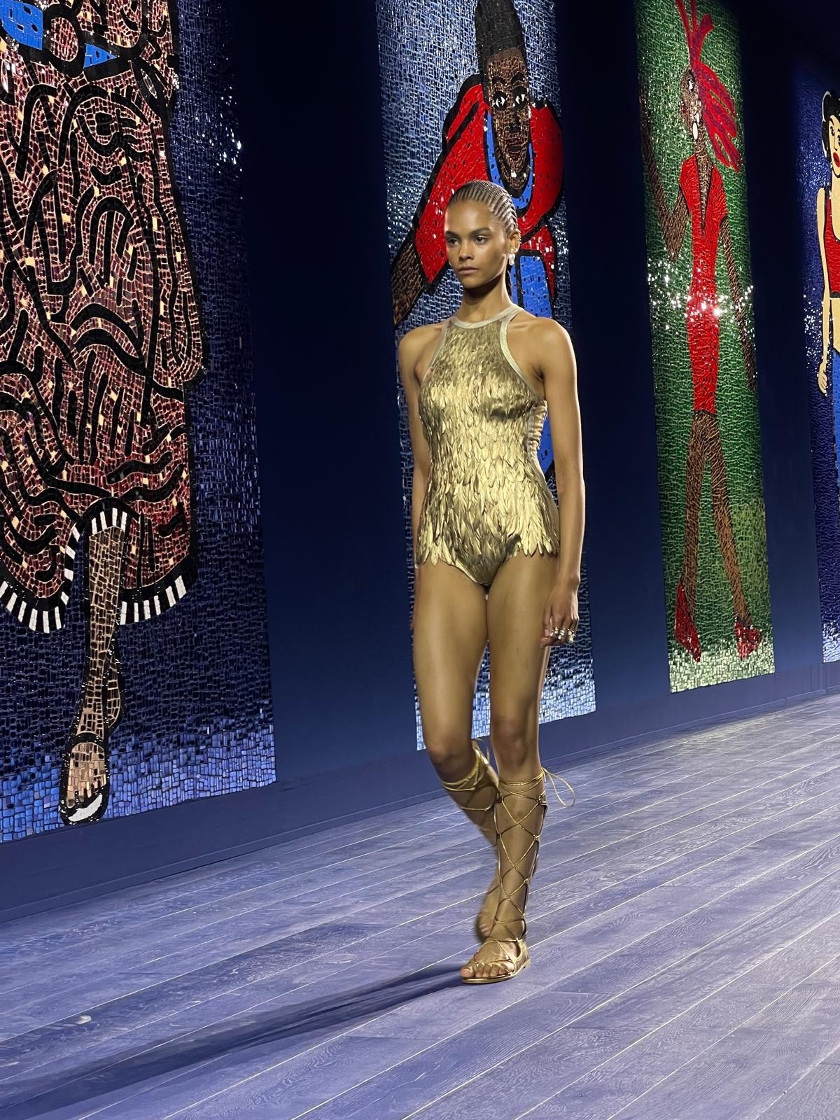 Un look Dior haute couture fall-winter 2025