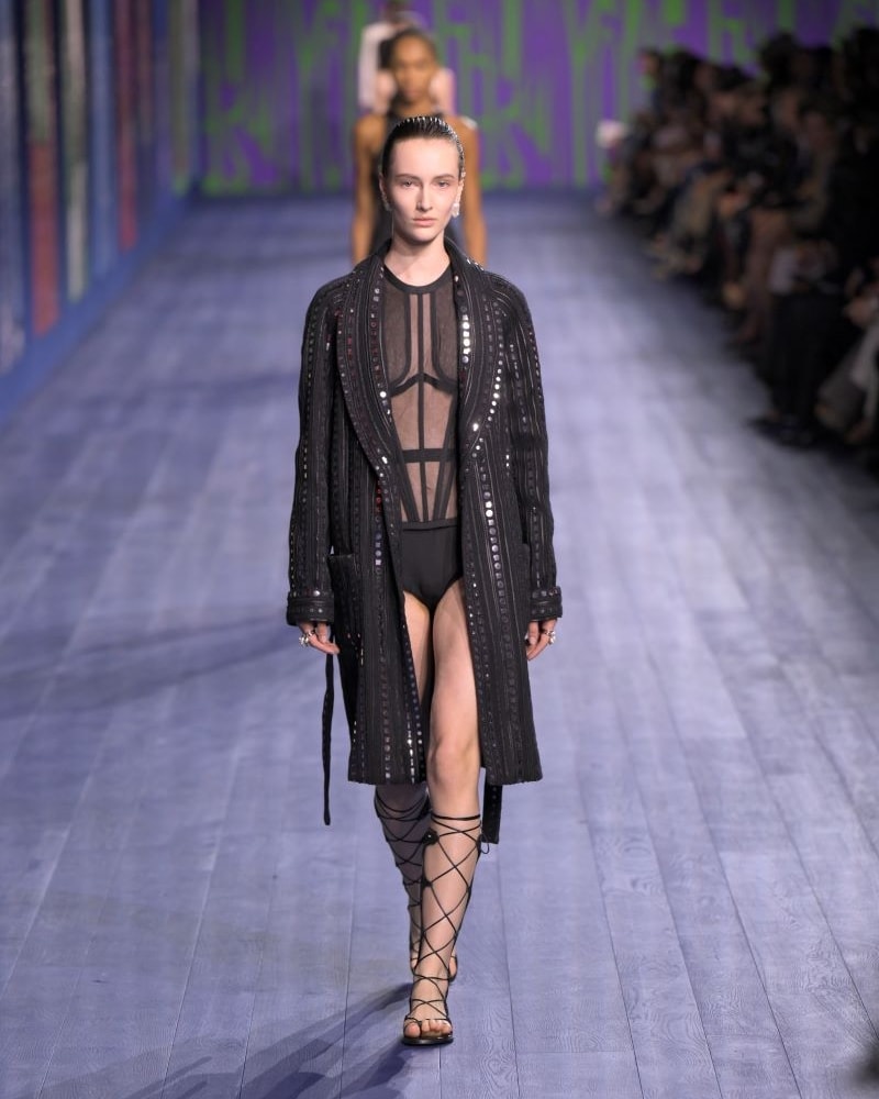 Un look Dior haute couture fall-winter 2024/25 (courtesy Dior)