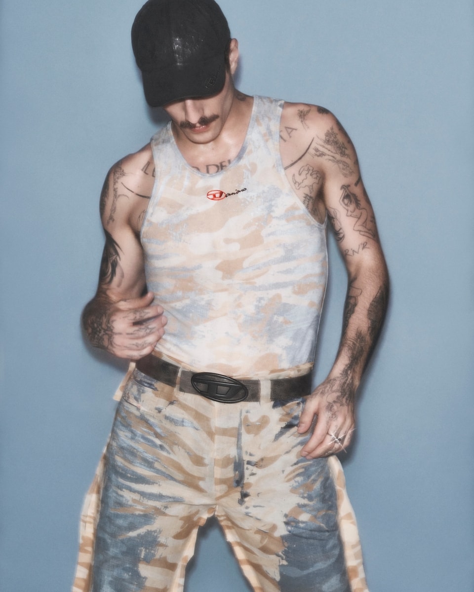Damiano David per Diesel (courtesy Diesel)