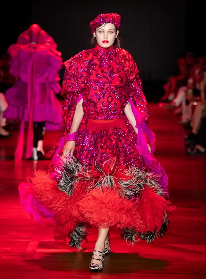 Un look Charles de Vilmorin haute couture fall-winter 2024/25 (courtesy Charles de Vilmorin)