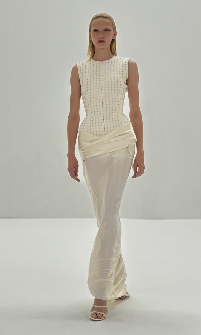 Un look Jean Paul Gaultier haute couture fall-winter 2024/25