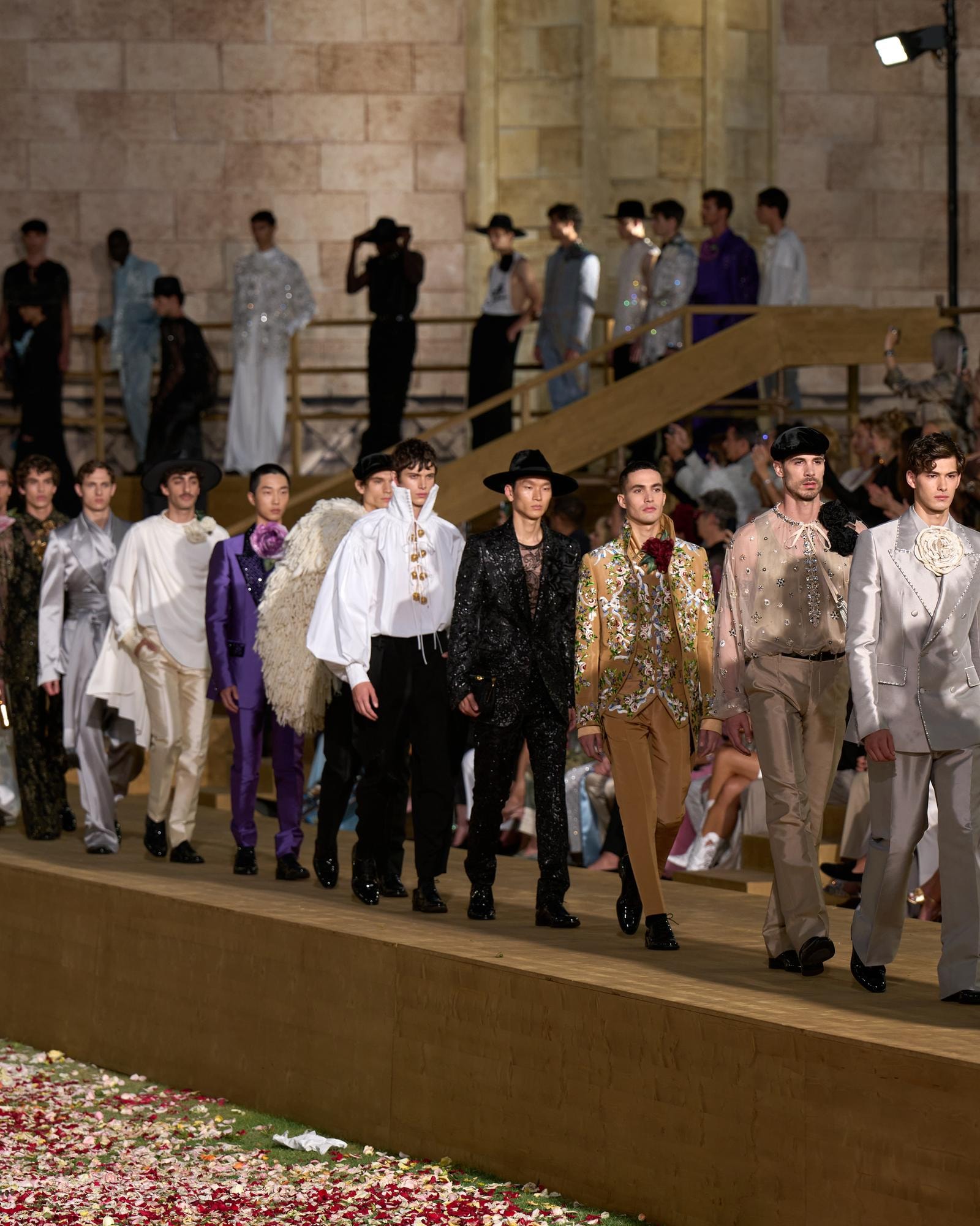 Parata sartoriale in Sardegna per Dolce&Gabbana