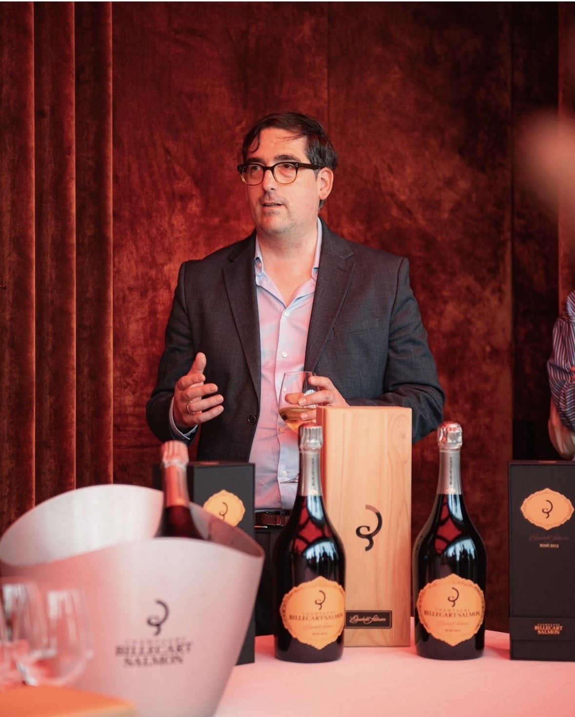Florent Nys Chef de Cave di Billecart Salmon fin dal 2005 nella Maison.