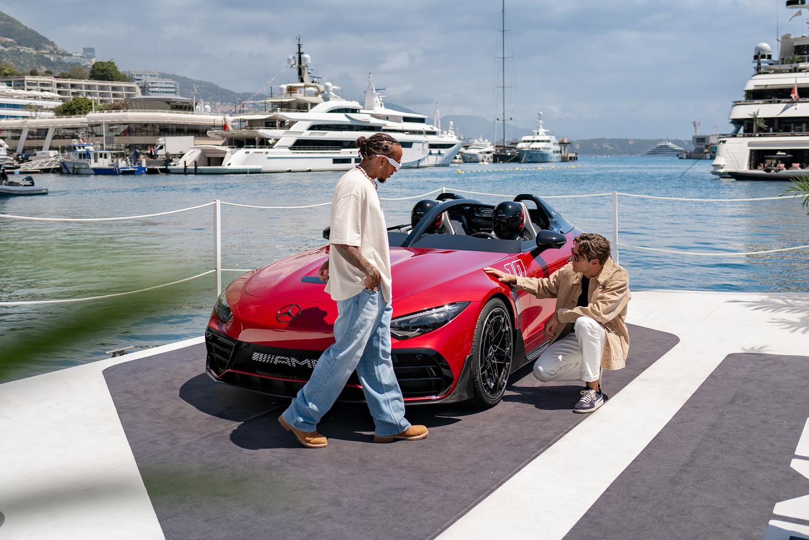 Lewis Hamilton e George Russell
