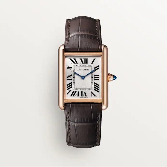 Tank in oro di Cartier
