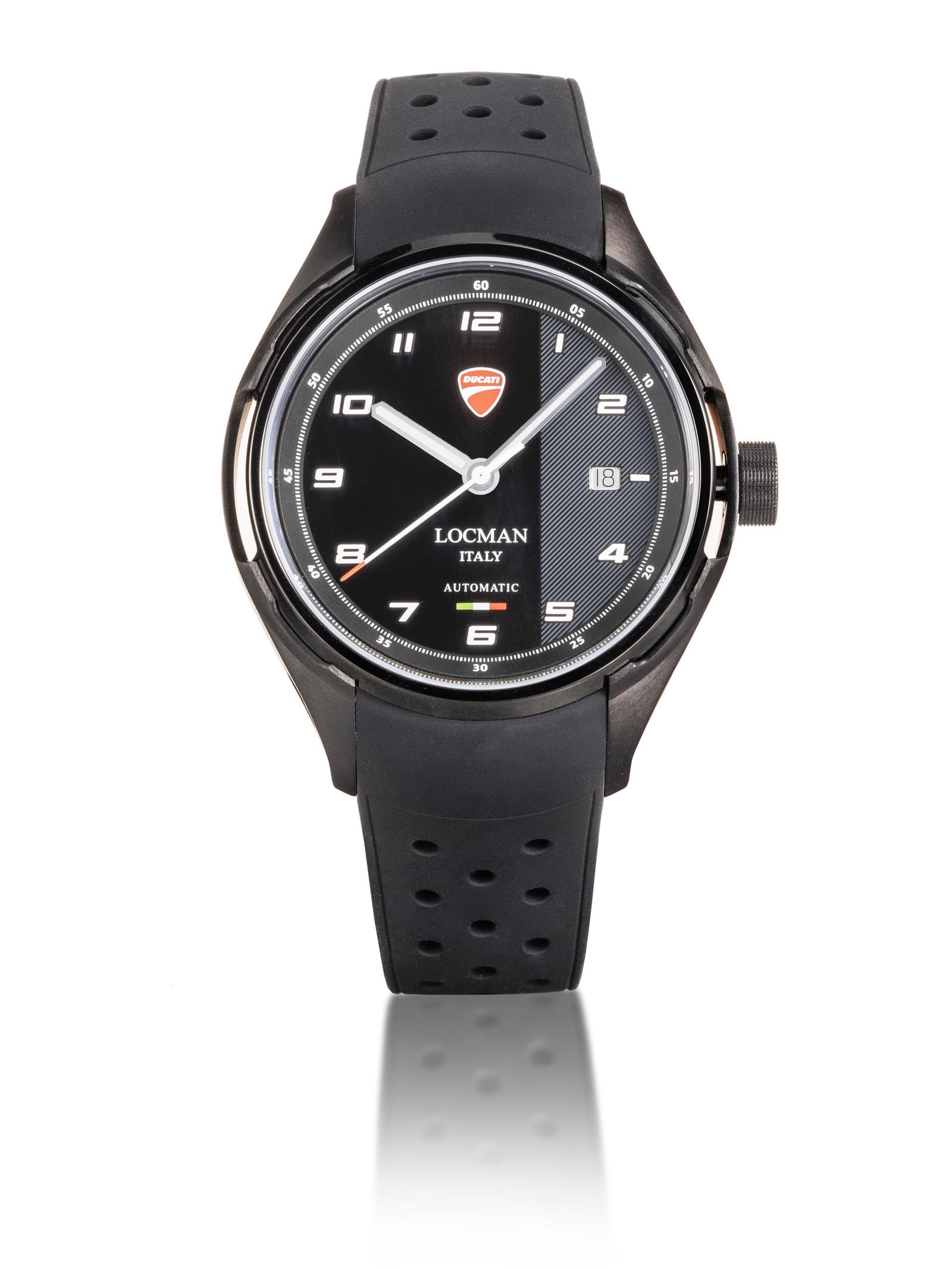 Locman tiene il tempo alla World Ducati Week 2024