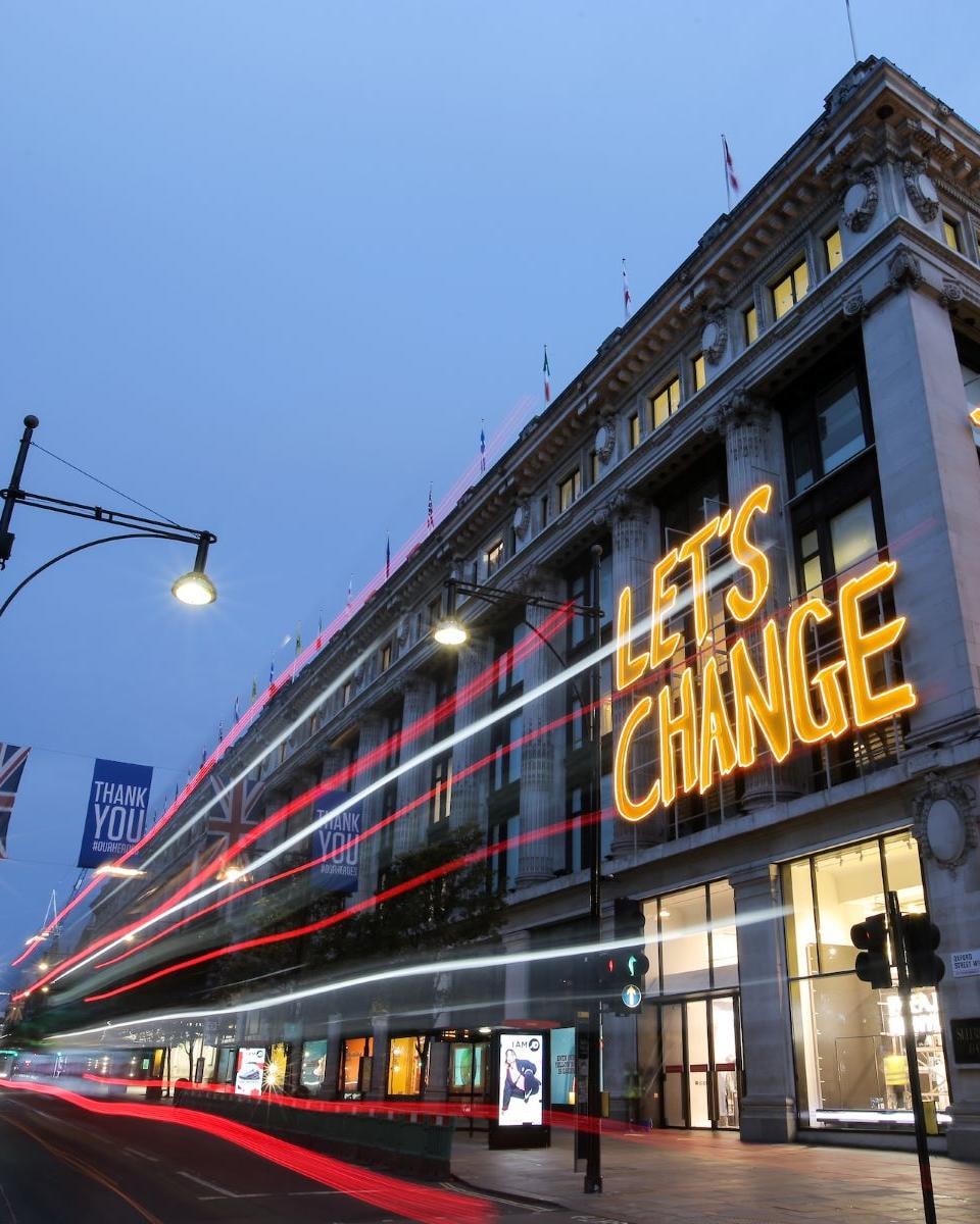 Il department store Selfridges (ph Selfridges official website)