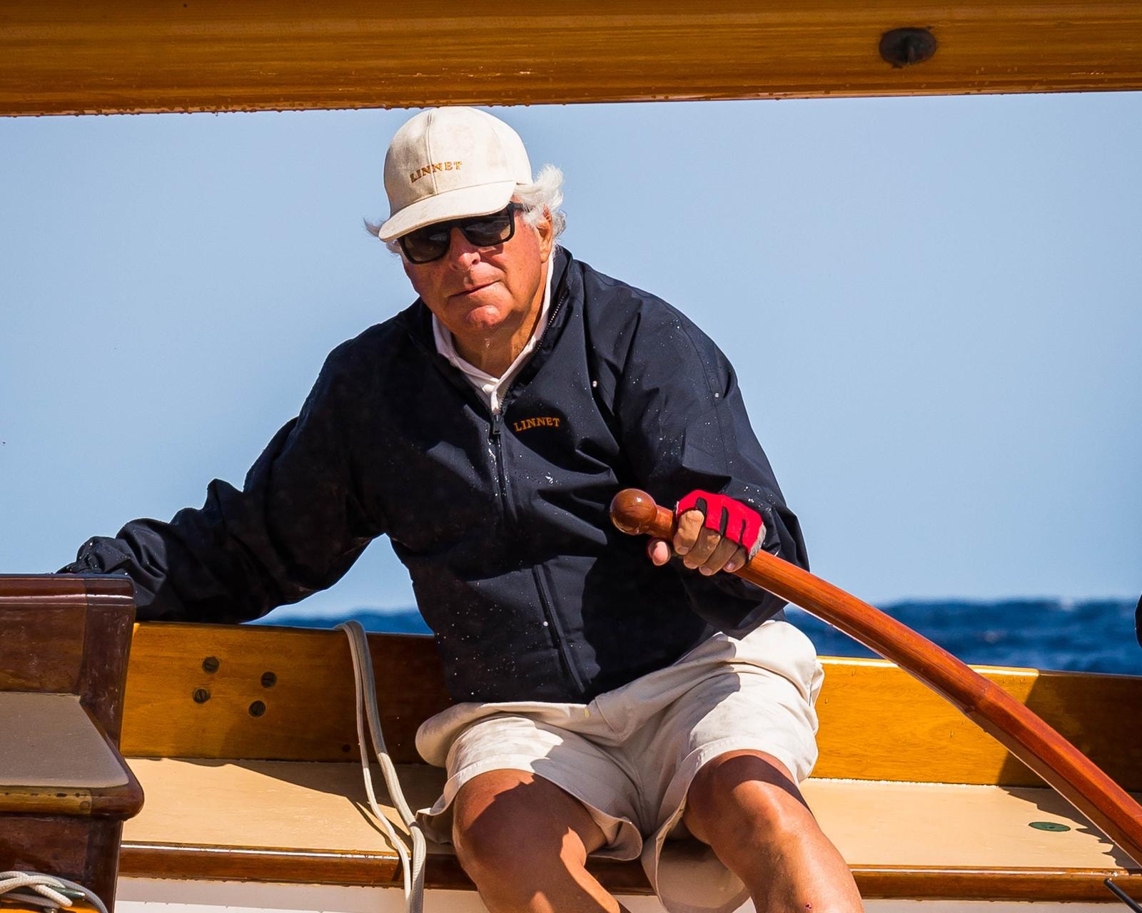 Mahon, Minorca Island, Spain   - 
1 September 2017 -
Panerai Classic Yachts Challenge 2017
XIV Copa del Rey - Panerai 2017
Patrizio Bertelli at the helm of Linnet

Ph: Guido Cantini  /  Panerai