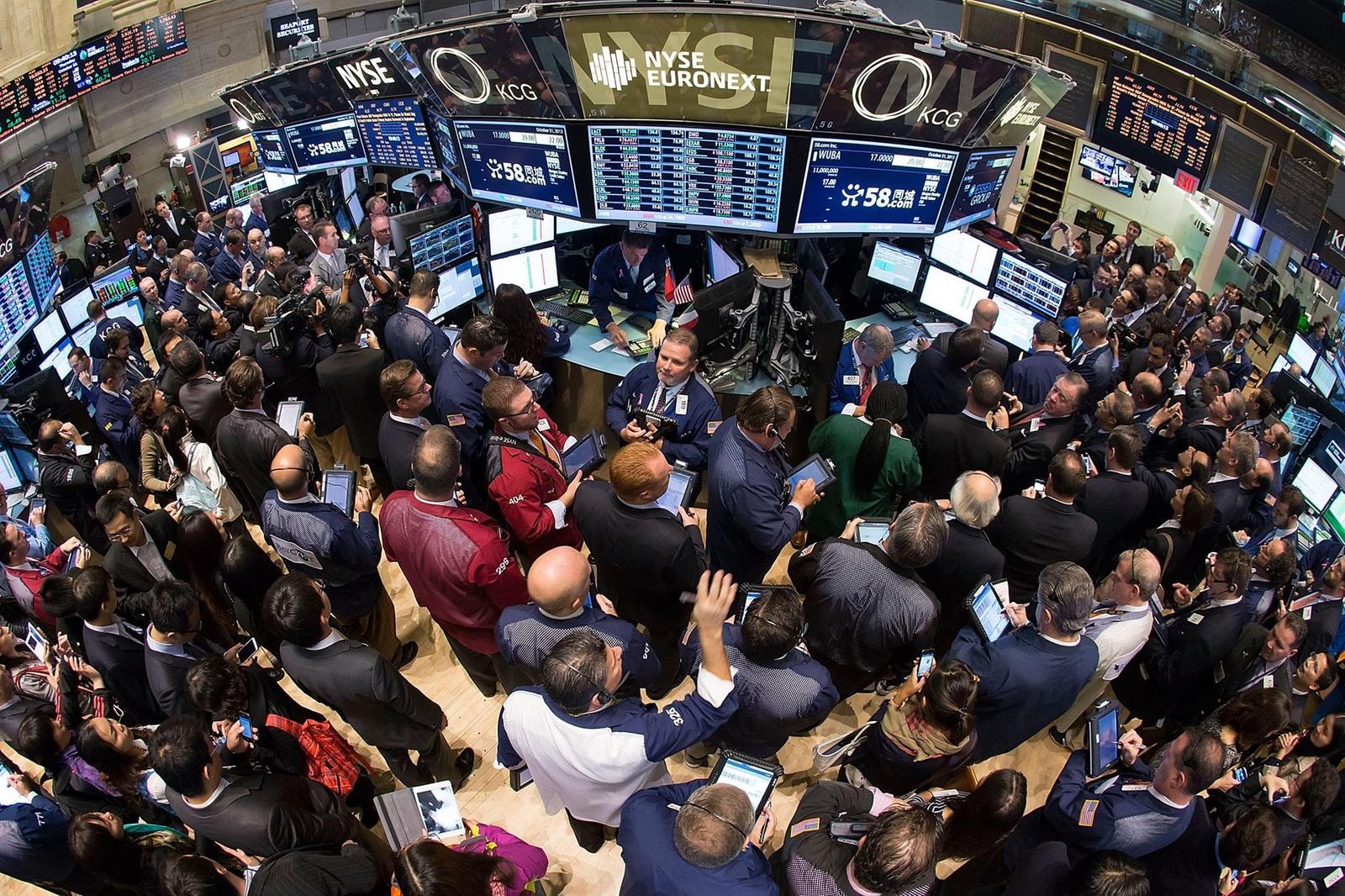 WALL STREET

NEW YORK STOCK EXCHANGE

NYSE

BORSA DI NEW YORK

BIG BOARD