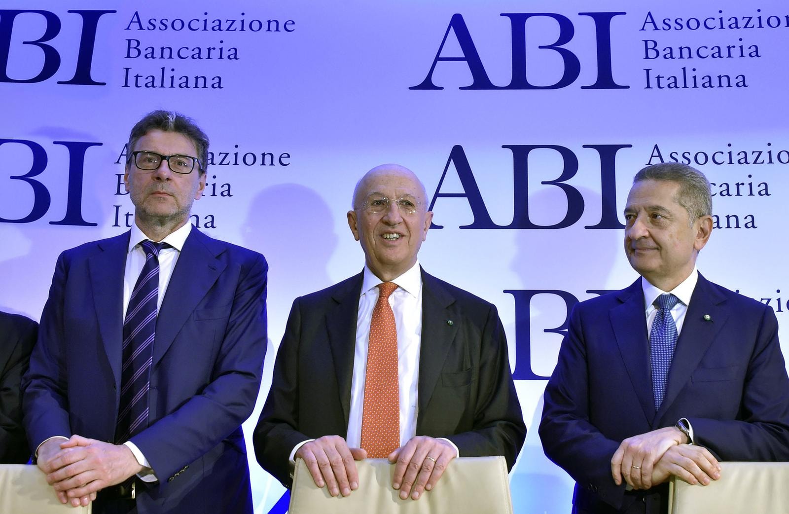 Giorgetti, Patuelli e Panetta