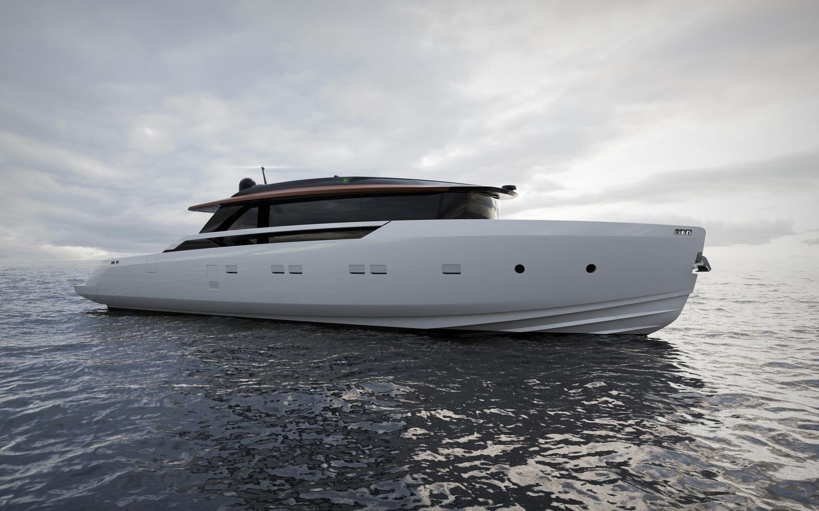 Il nuovo SP92 di Sanlorenzo al Salone di Cannes