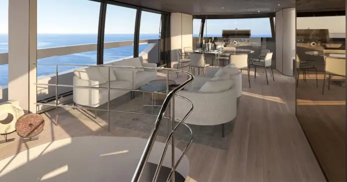 Il nuovo SP92 di Sanlorenzo al Salone di Cannes