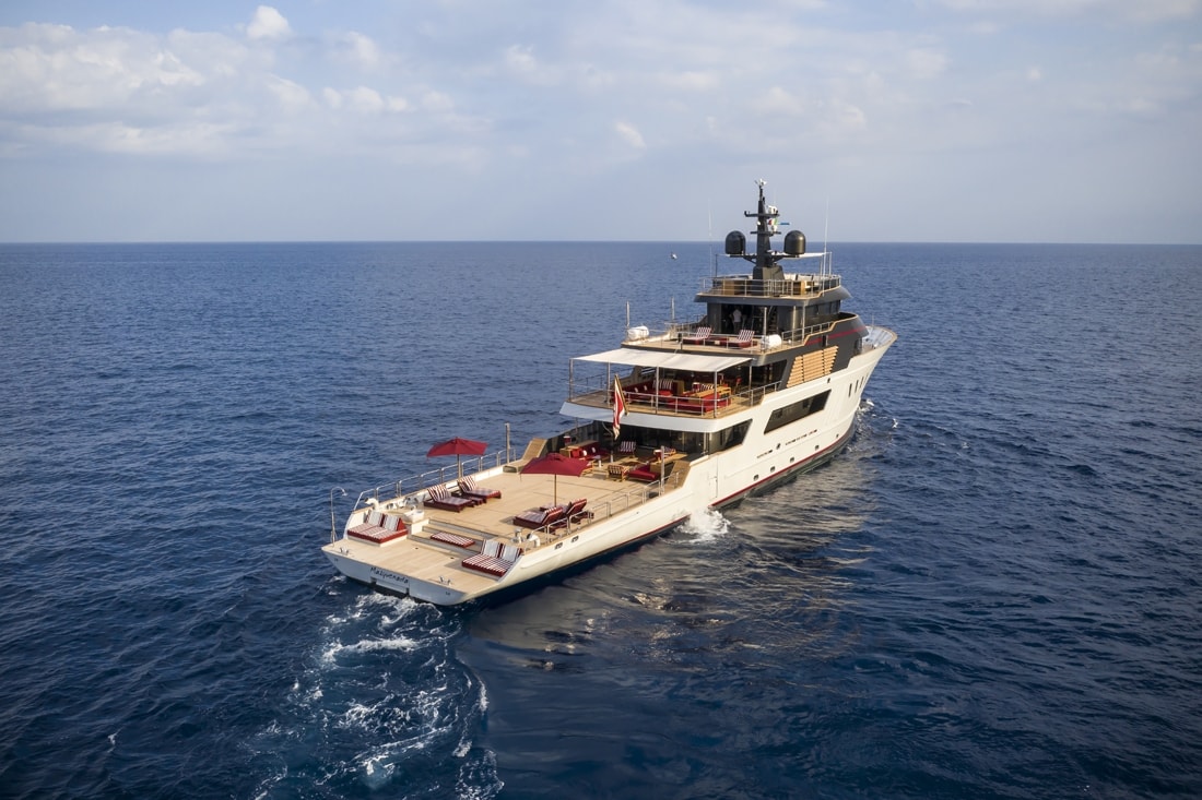 Nauta Design firma il refit di Masquenada, explorer yacht di Pier Luigi Loro Piana