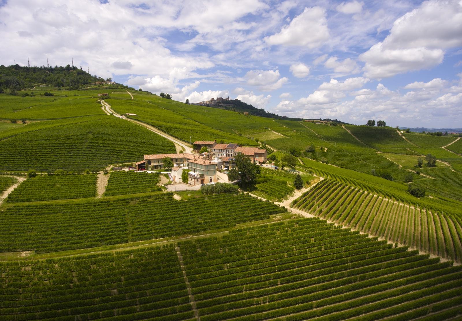 Palás Cerequio primo resort dedicato al Barolo, in Piemonte.