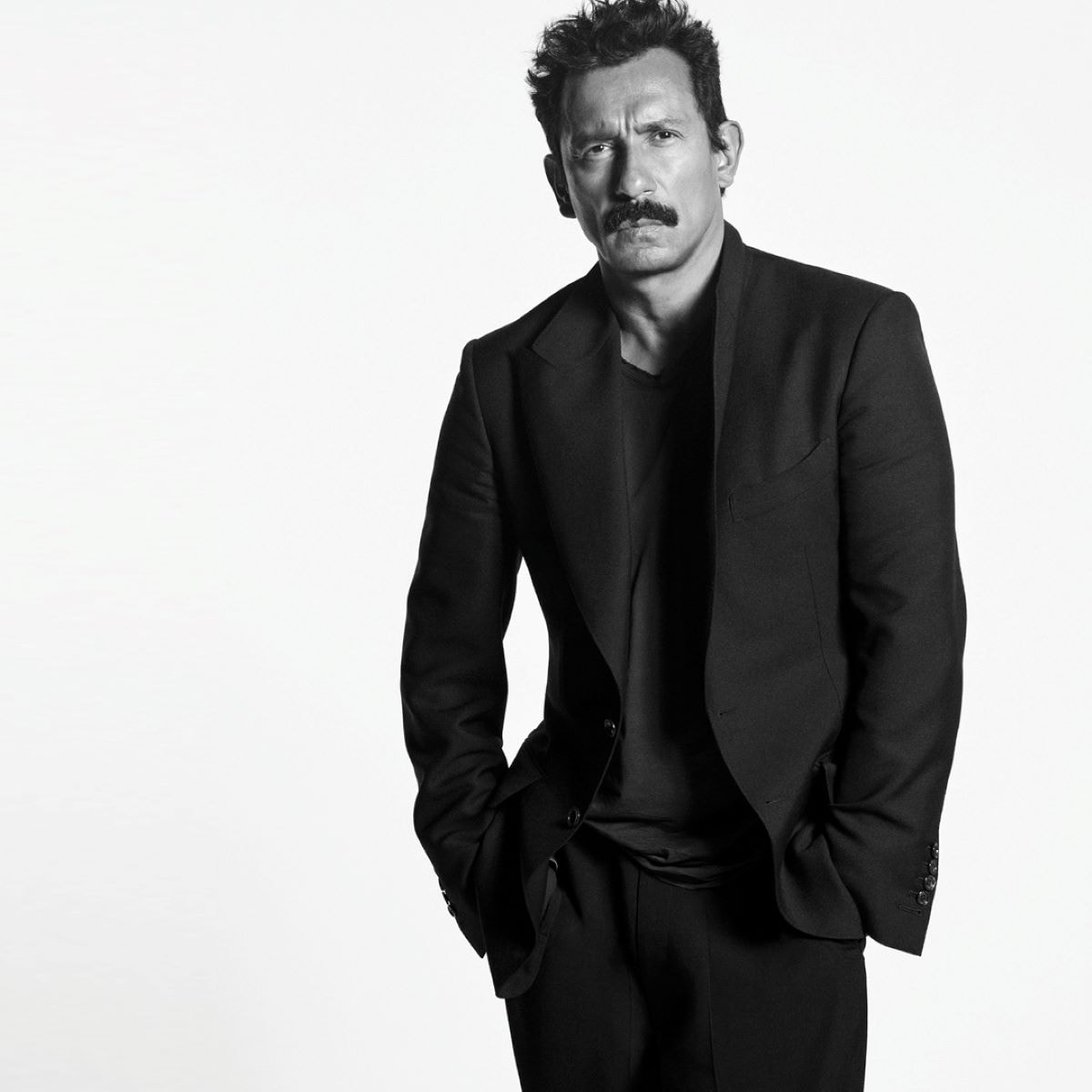 Haider Ackermann (ph Ethan James Green, courtesy Tom Ford)