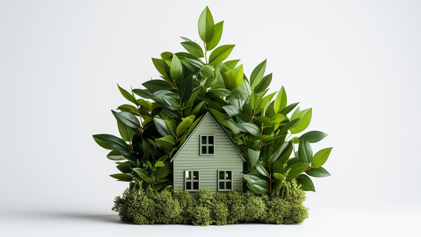 CASA CASE GREEN ECOLOGICHE ECOLOGICA RISPARMIO ENERGETICO CLASSE ENERGETICA GENERATE AI IA VERDE VERDI