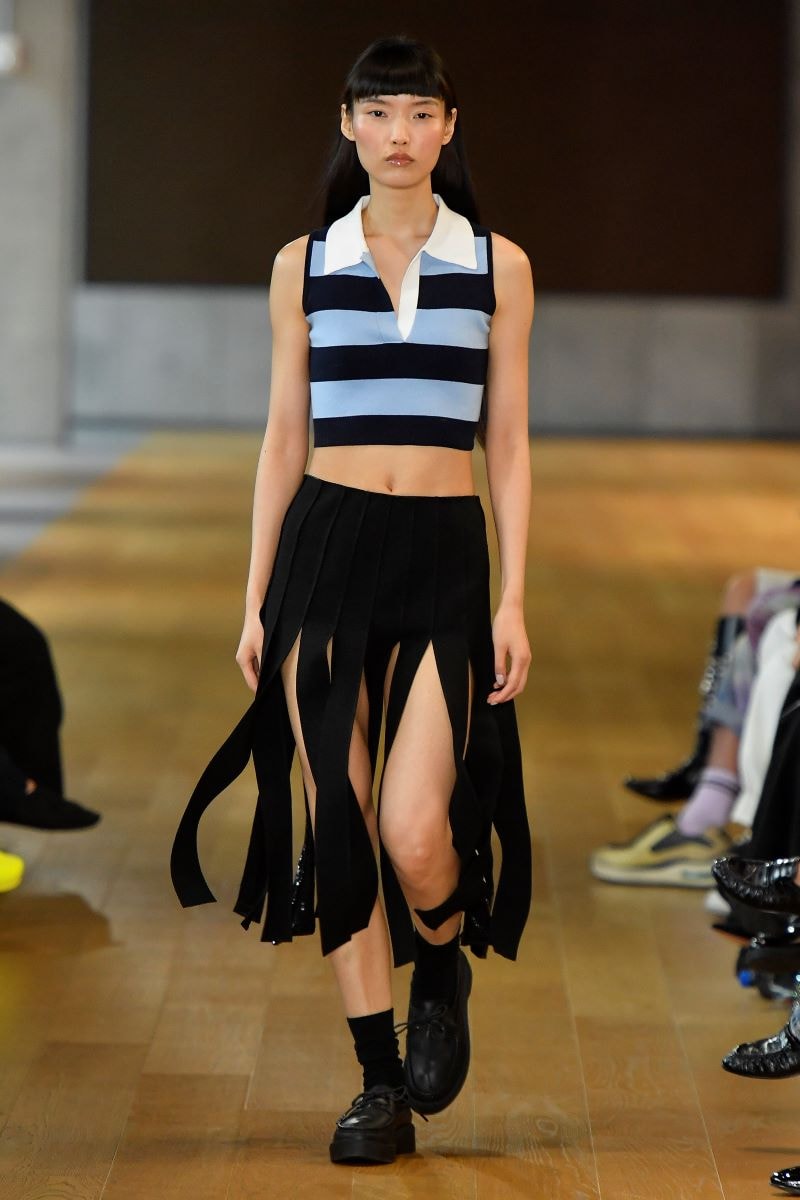 Un look Monse s-s 2025 (ph Francesc Ten/MFF)
