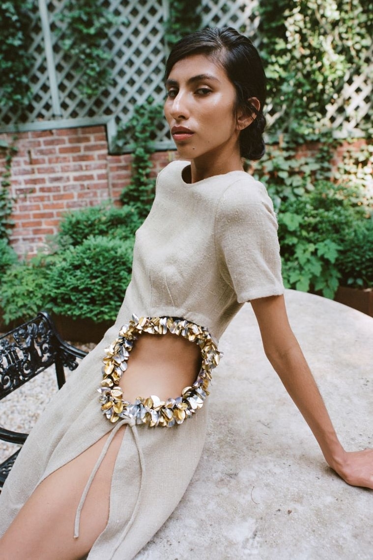 Un look Diotima della spring-summer 2025 (courtesy Diotima)