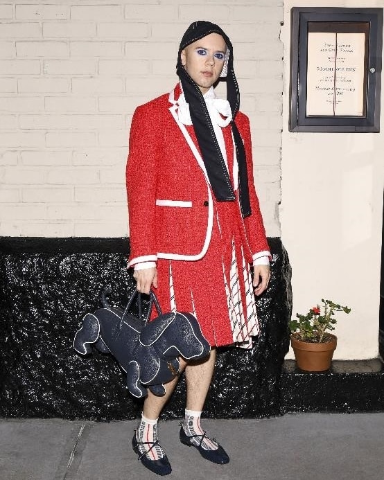 Cole Escola (courtesy Thom Browne)