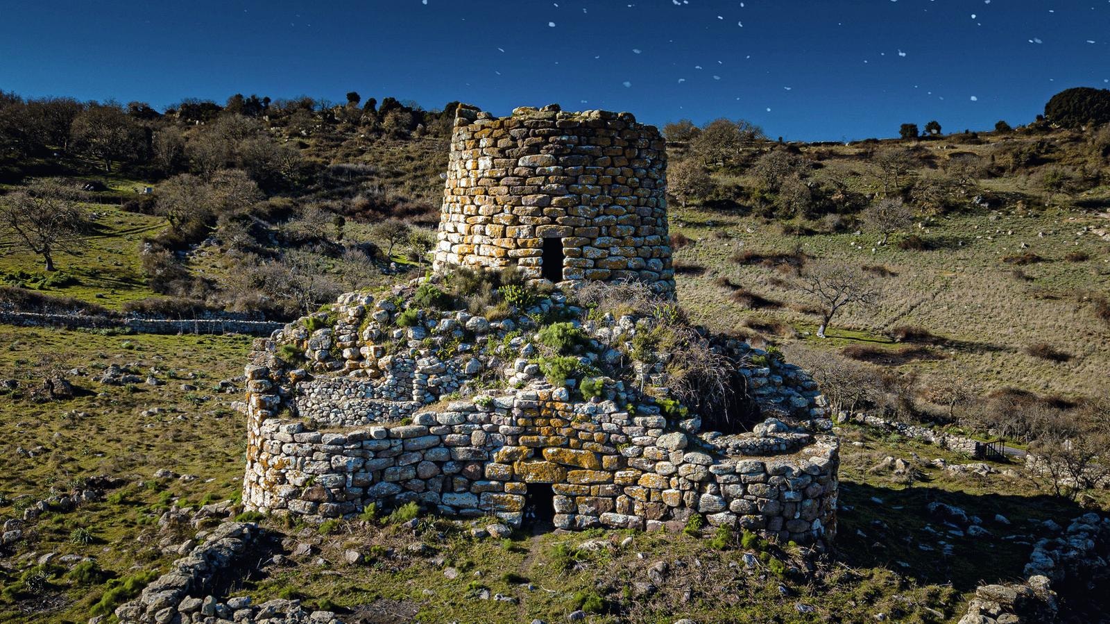 Il nuraghe Orolo nel borgo di Bortigali (Nu)