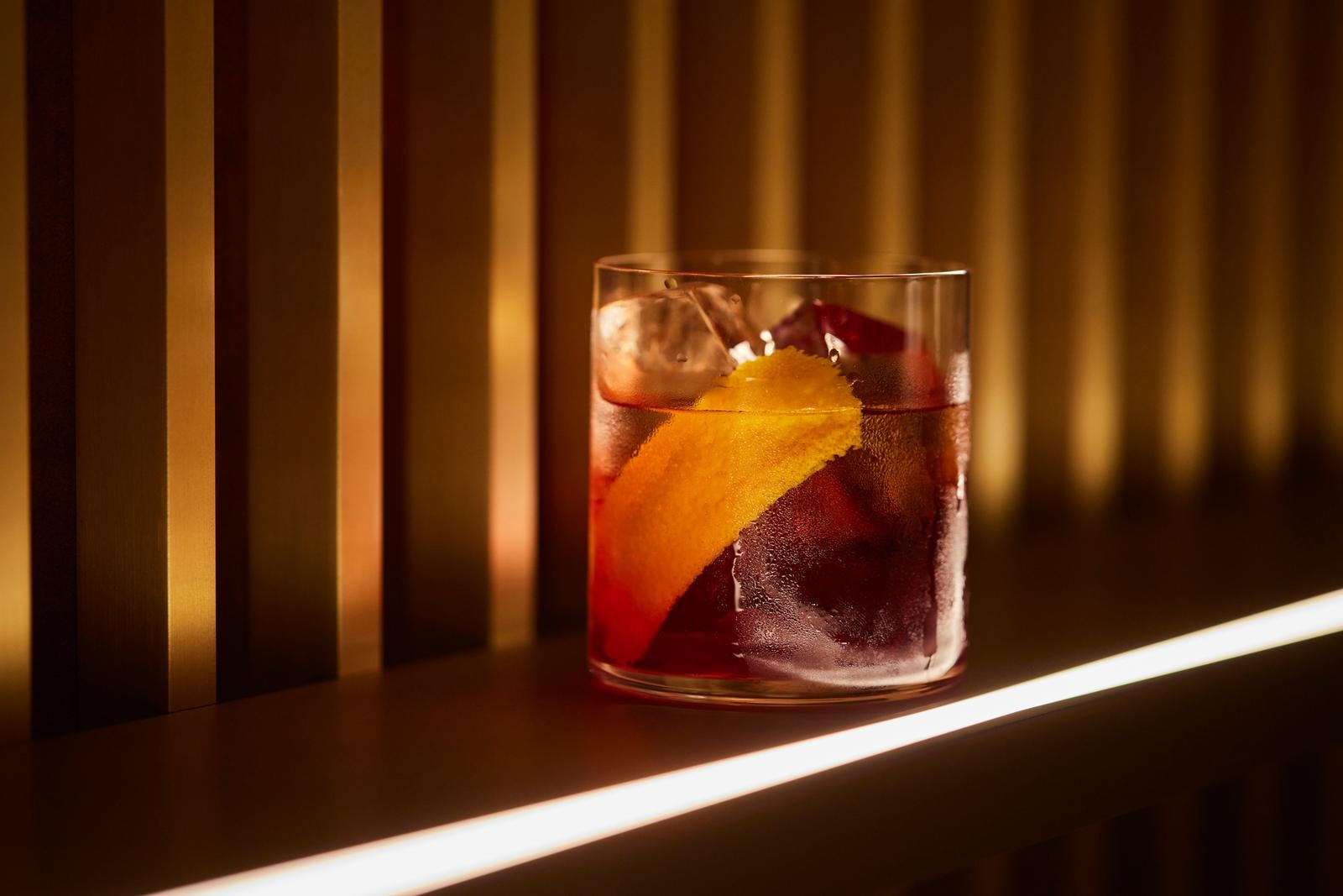 Lucien Gaudin twist sul Negroni.
