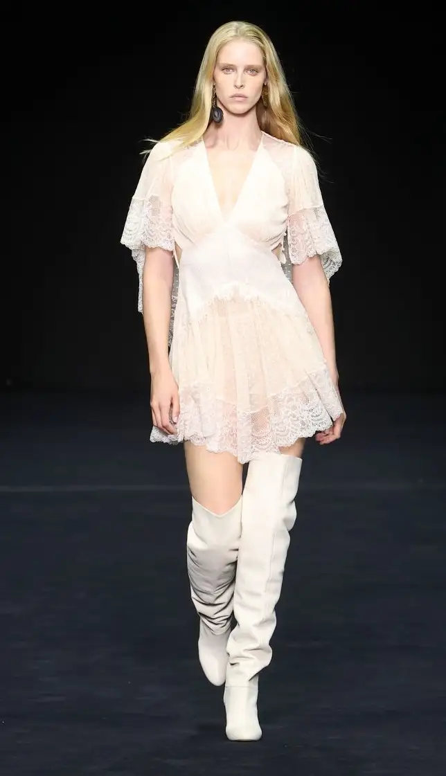 Un look Twinset spring-summer 2025 (ph Francesc Ten/MFF)