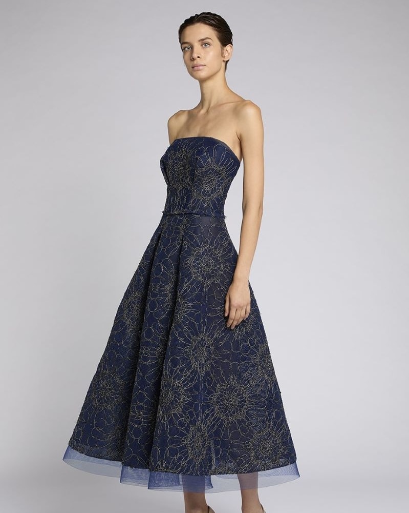 Un look Antonio Riva della collezione Around midnight (courtesy Antonio Riva)