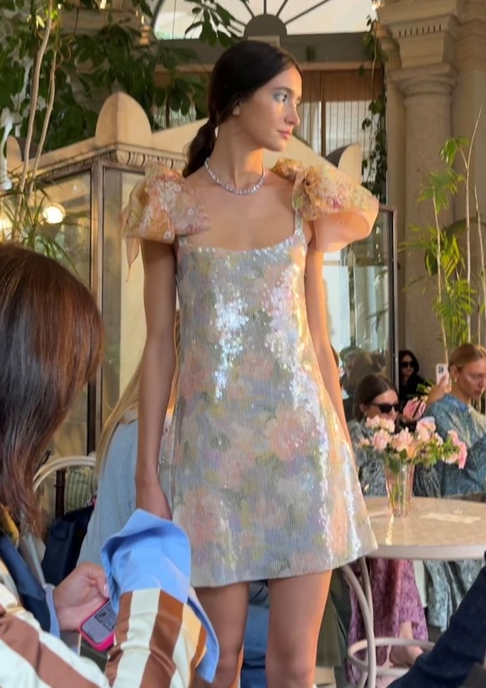 Un look Luisa Beccaria spring-summer 2025 (ph Giada Cardo)