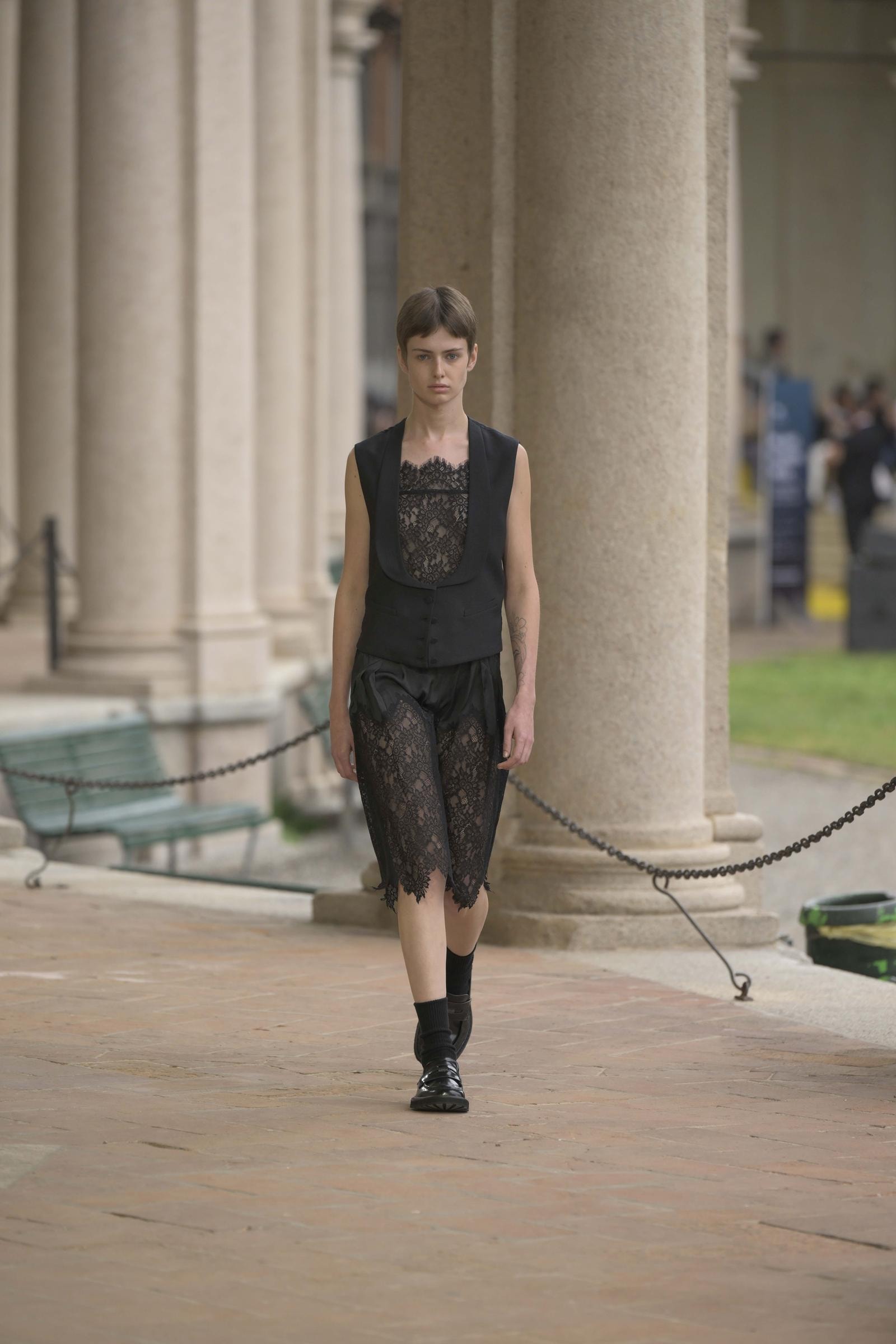 Un look Onitsuka tiger (foto Francesc Ten/MFF)