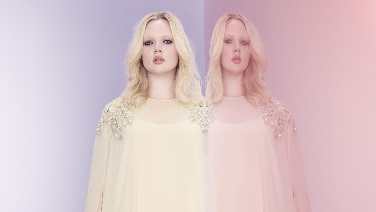 Un look Marina Rinaldi by Zuhair Murad spring-summer 2025 (courtesy Marina Rinaldi)