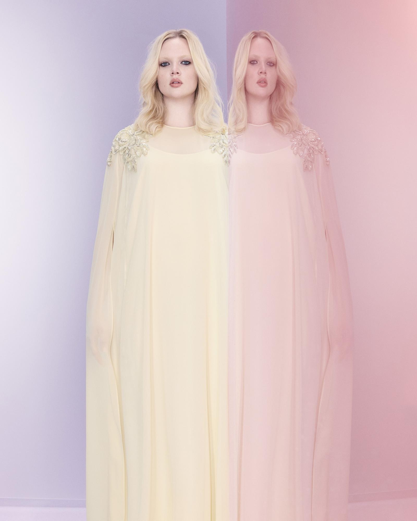 Un look Marina Rinaldi by Zuhair Murad spring-summer 2025 (courtesy Marina Rinaldi)