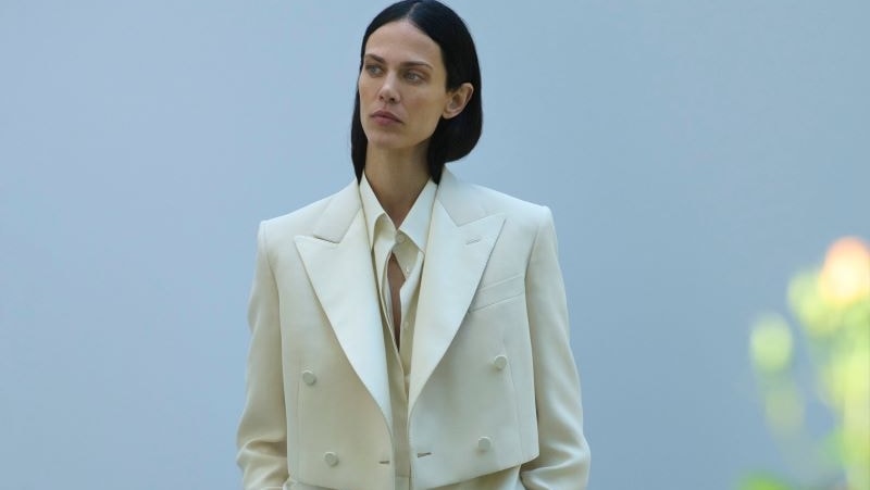 Un look Brioni spring-summer 2025 (courtesy Brioni)