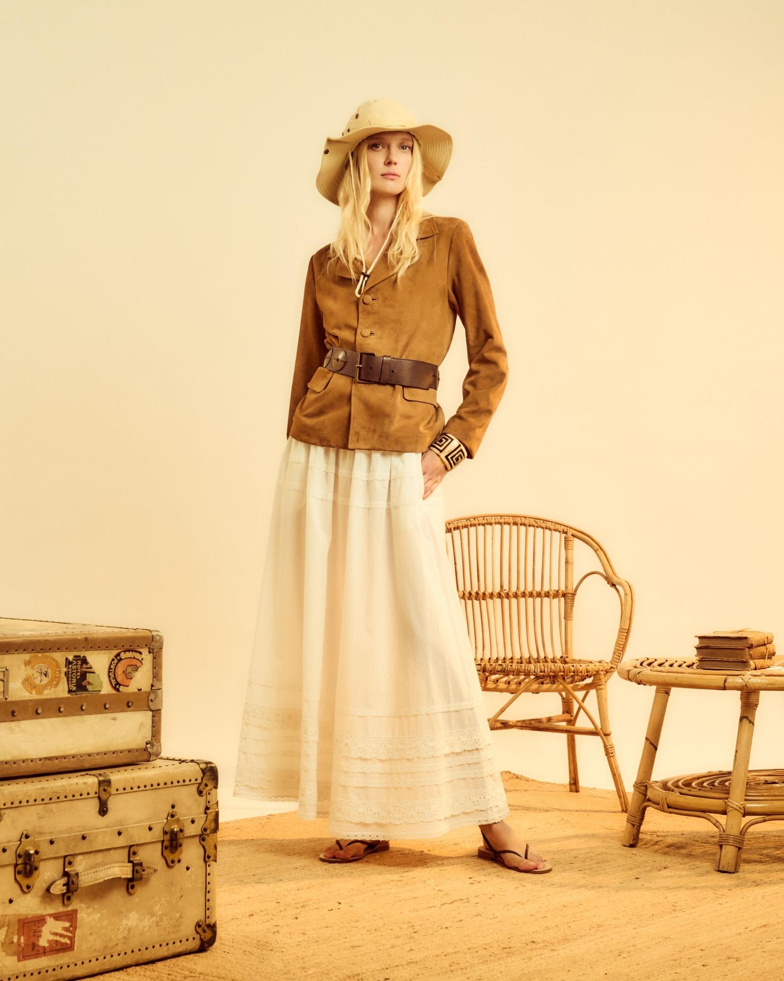 Un look Simonetta Ravizza spring-summer 2025 (courtesy Simonetta Ravizza)