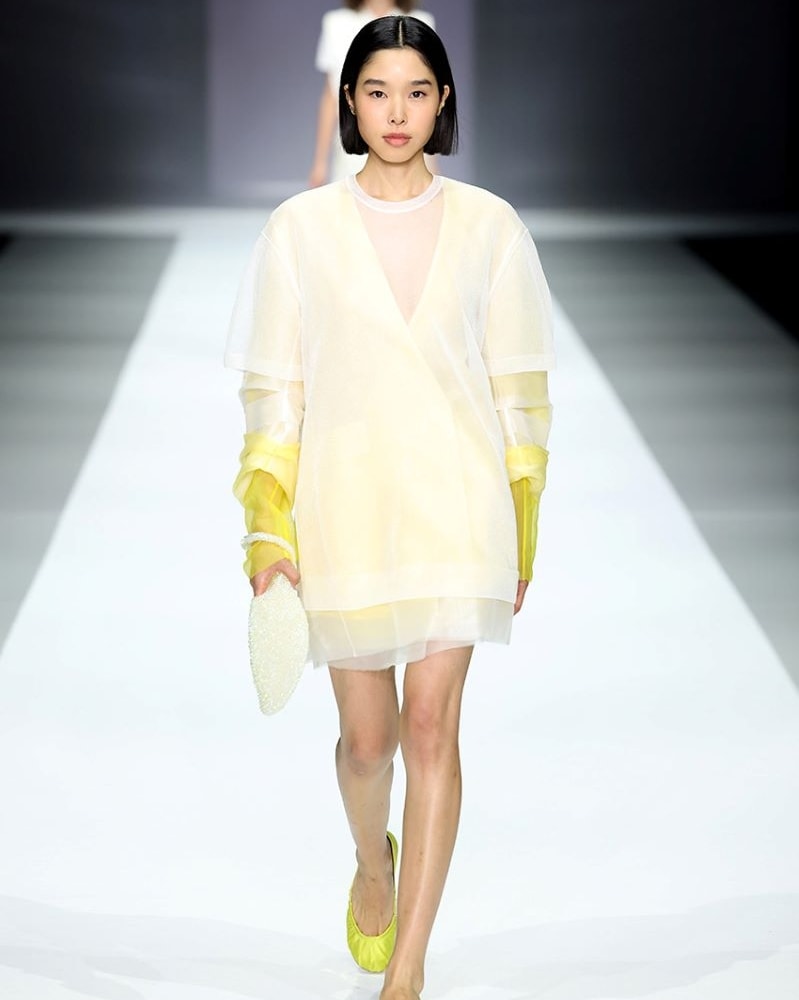 Un look Anteprima spring-summer 2025 (courtesy Anteprima)