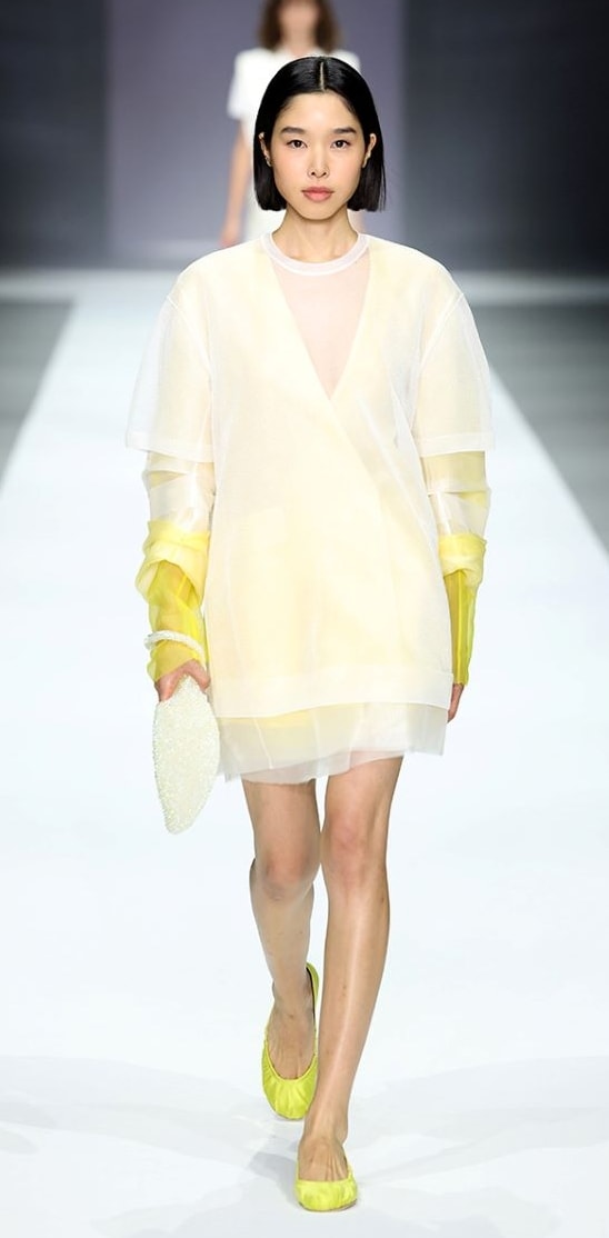 Un look Anteprima spring-summer 2025 (courtesy Anteprima)