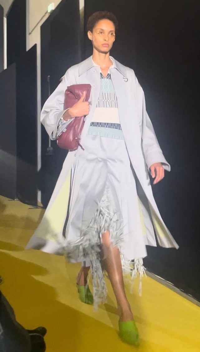 Un look Federico Cina spring-summer 2025 (ph Alice Prosperi)