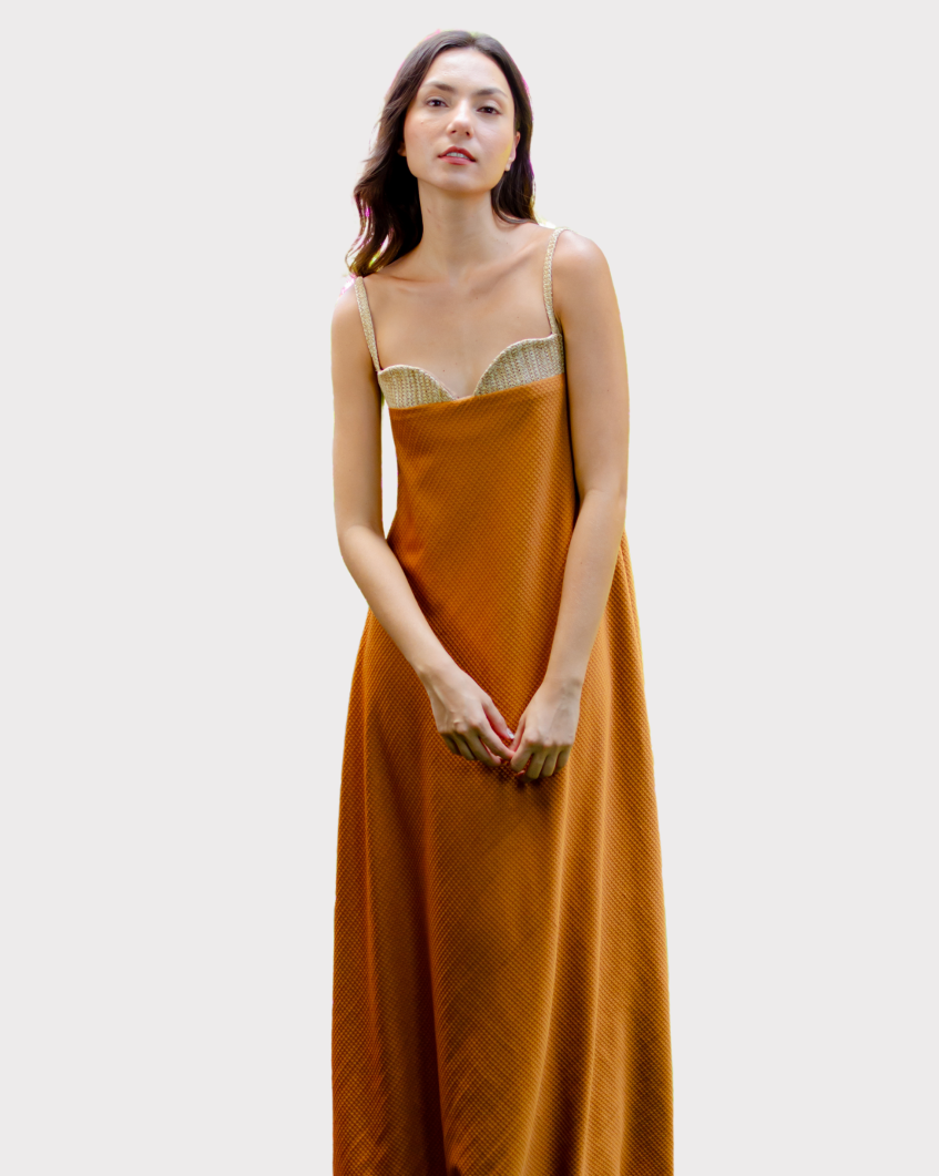 Un look Rosanna Ocampo spring-summer 2025 (courtesy Rosanna Ocampo)