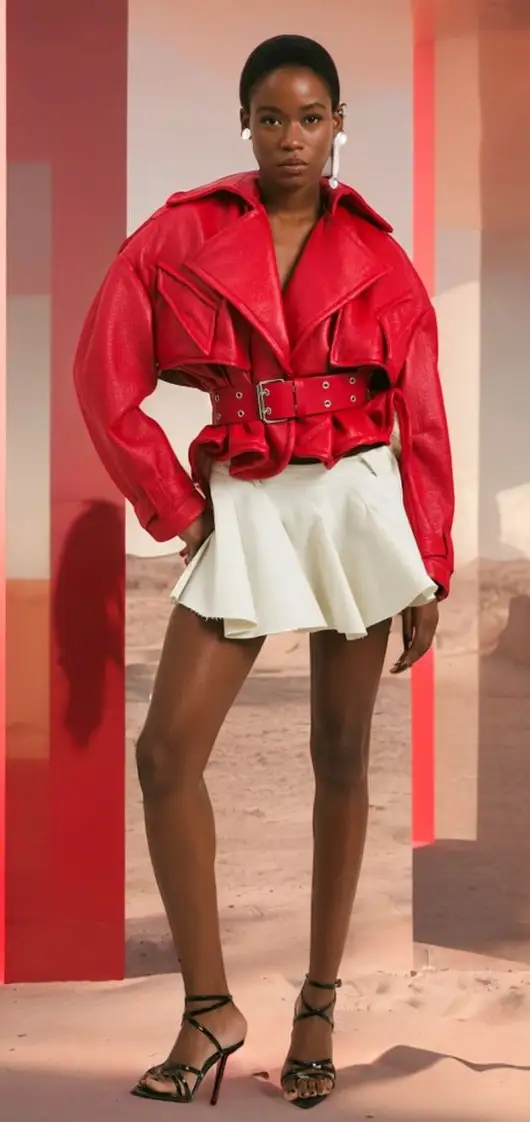 Un look Byblos spring-summer 25 (courtesy Byblos)