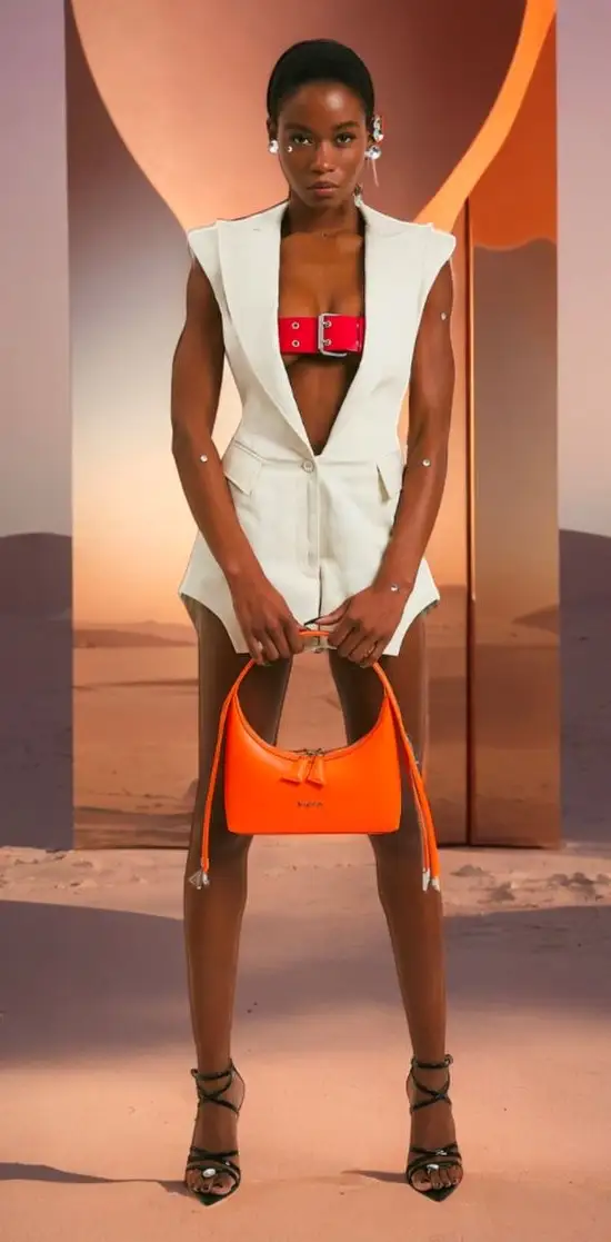 Un look Byblos spring-summer 2025 (courtesy Byblos)