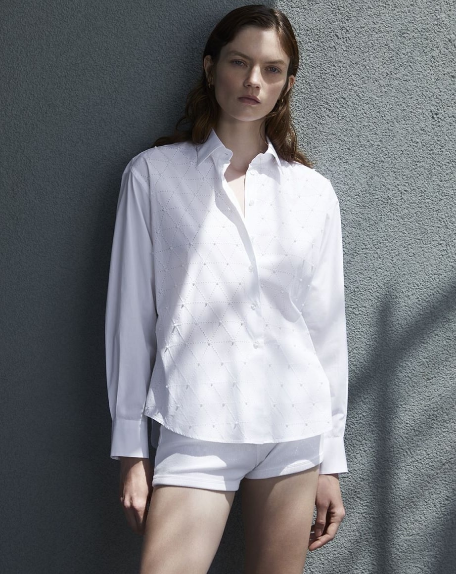 Un look Xacus spring-summer 2025 (courtesy Xacus)